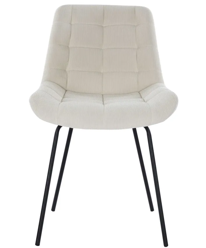 PHILL HILL Stuhl OLIVIA cremefarbig/schwarz