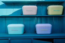 Polarbox Kühlbox 20 Liter Kunststoff dunkelgrün/goldfarbig