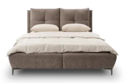 Polsterbett AURA 180 x 200 cm taupe