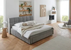 Polsterbett CANYON 209 x 110 x 228 cm Grau