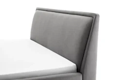 Polsterbett FRIEDA IIL 140 x 200 cm hellgrau