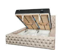 Polsterbett MATHÈO beige180 x 200cm