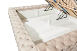 Polsterbett MATHÈO beige180 x 200cm