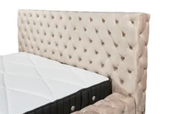 Polsterbett MATHÈO beige180 x 200cm