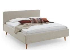 Polsterbett MATTIS 180 x 200 cm beige