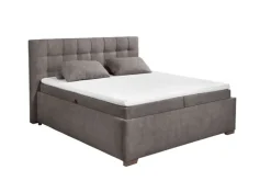 Polsterbett PORTOS 180 x 200 cm braun