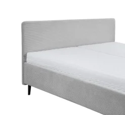 Polsterbett SALVADOR 180 x 200 cm silver