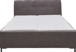 Polsterbett SIZELESS grau