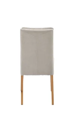 Polsterstuhl LENI hellgrau