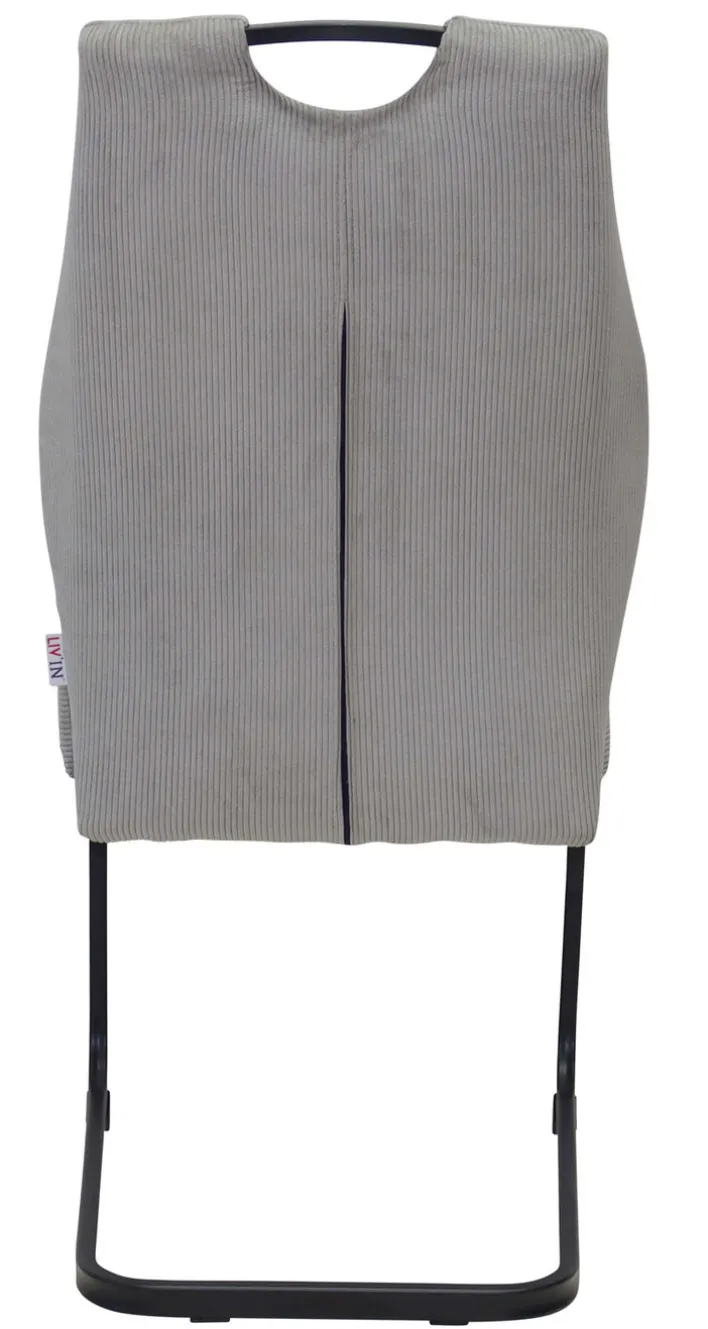 Polsterstuhl PACO 4er Set hellgrau