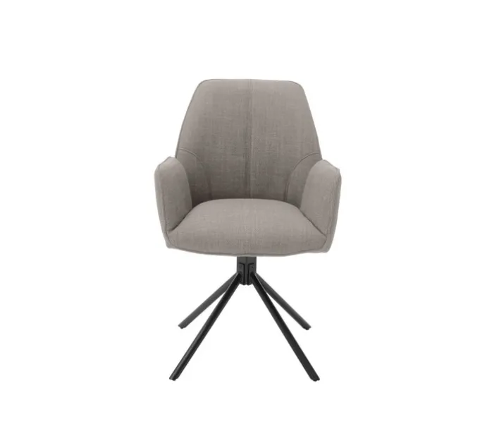 Polsterstuhl TAYLOR mit Armlehne cappuccino