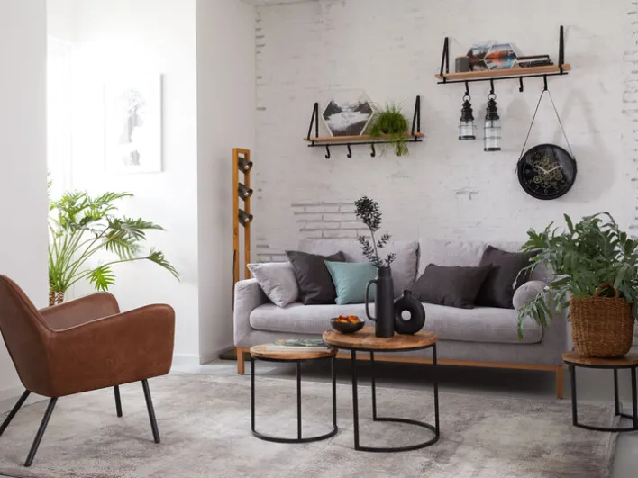 PRO ART Cut-Out Hexagone Bilder Set NORDIC LAKE ATMOSPHERE I 3-teilig