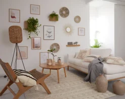 PRO ART Framed Art Bild LINE ART FACES III 33 x 33 cm