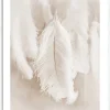 PRO ART Framed-Art Bild THE FEATHER II 33 x 43 cm weiß
