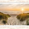 PRO ART Framed-Art Bild WEG ZUM STRAND 129 x 69 cm