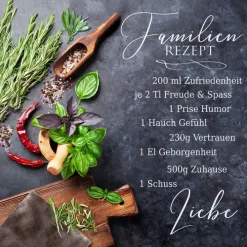 PRO ART Glas Art Bild KOCHKREATION III 20 x 20 cm Floatglas