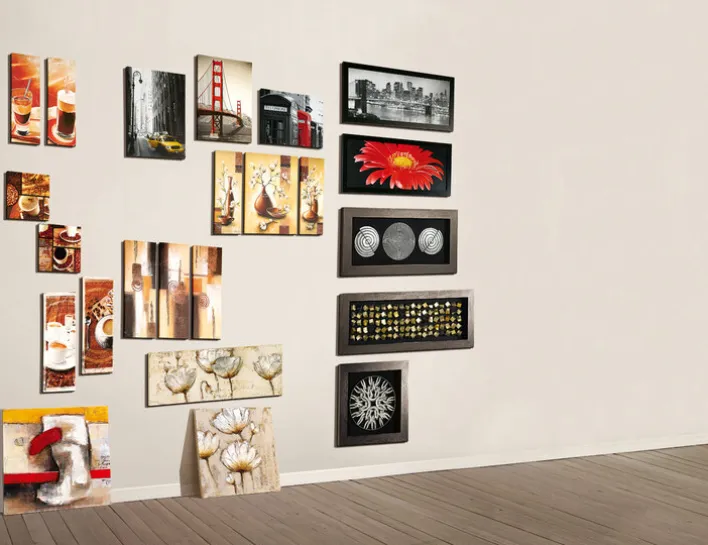 PRO ART Kunstdruck Bild NIGHTLIFE II 60 x 135 cm Rahmen mehrfarbig