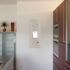 PRO ART Memoboard 80 x 30 cm Metall beige