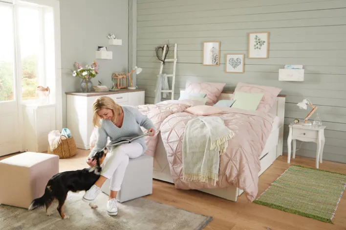 PRO ART Slim-Scandic Bild DIFFERENT EUCALYPTUS BRANCHES II 43 x 33 cm Rahmen mehrfarbig