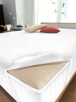 PRONIGHT Matratzenschoner 100 x 200 cm weiß