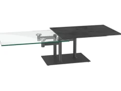 Puro Couchtisch OPERA 90(150) x 60 cm titan