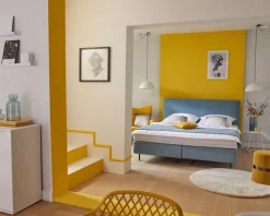 Relaxsessel VICKY VELVET gelb