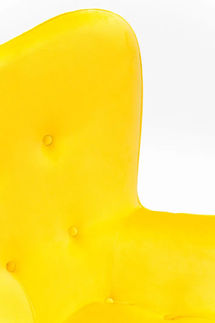 Relaxsessel VICKY VELVET gelb