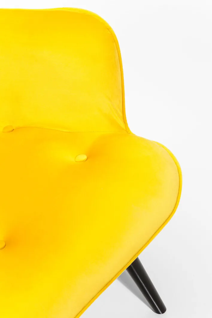 Relaxsessel VICKY VELVET gelb