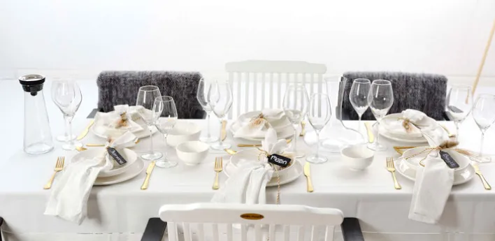 Ritzenhoff & Breker Dessertteller SKAGEN 6er Set weiß