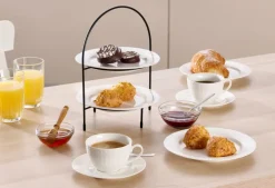 Ritzenhoff & Breker Dessertteller SOFIA Porzellan weiß