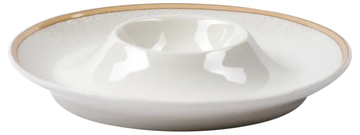 Ritzenhoff & Breker Eierbecher GEO Porzellan beige