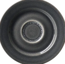 Ritzenhoff & Breker Espresso-Untertasse TOLEDO Steinzeug grau