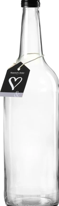 Ritzenhoff & Breker Flasche MARA 1000 ml rund Glas
