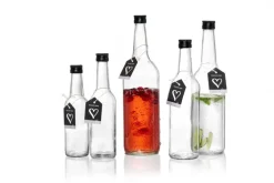 Ritzenhoff & Breker Flasche MARA 1000 ml rund Glas