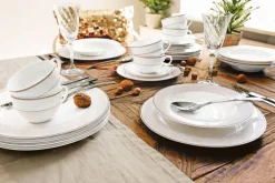 Ritzenhoff & Breker Kaffee Untertasse ISABELLA 6er Set cremeweiß