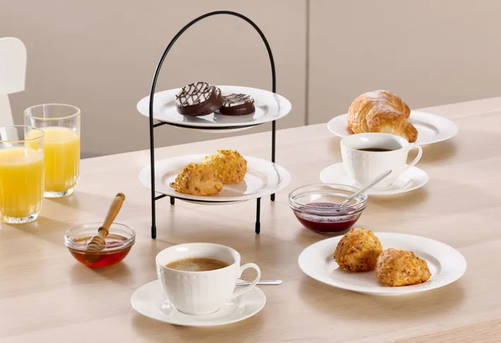 Ritzenhoff & Breker Kaffee-Untertasse SOFIA Porzellan weiß