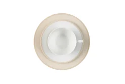 Ritzenhoff & Breker Kaffeetasse GEO Porzellan beige