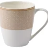 Ritzenhoff & Breker Kaffeebecher GEO Porzellan beige
