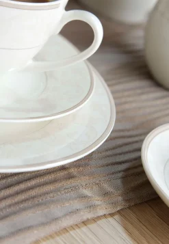 Ritzenhoff & Breker Kaffeeservice ISABELLA 18-teilig cremeweiß