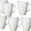 Ritzenhoff & Breker Kaffeebecher MELODIE 6er Set weiß