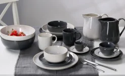 Ritzenhoff & Breker Kaffeebecher TOLEDO Steinzeug grau