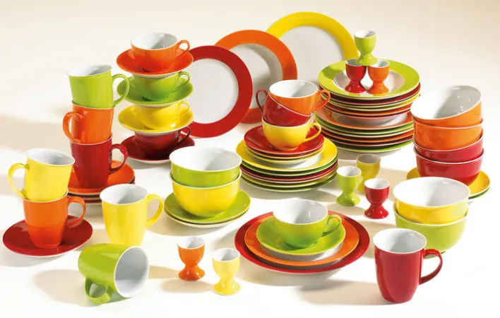 Ritzenhoff & Breker Kaffeebecher DOPPIO 6er Set rot