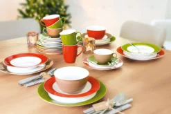 Ritzenhoff & Breker Kaffeebecher DOPPIO 6er Set rot