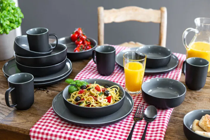 Ritzenhoff & Breker Kombiservice JASPER 16-teilig schwarz