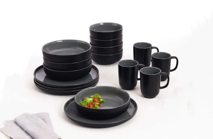 Ritzenhoff & Breker Kombiservice JASPER 16-teilig schwarz