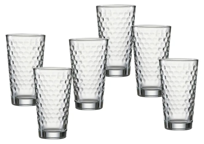 Ritzenhoff & Breker Longdrinkglas FAVO 6er Set 400 ml klar Glas