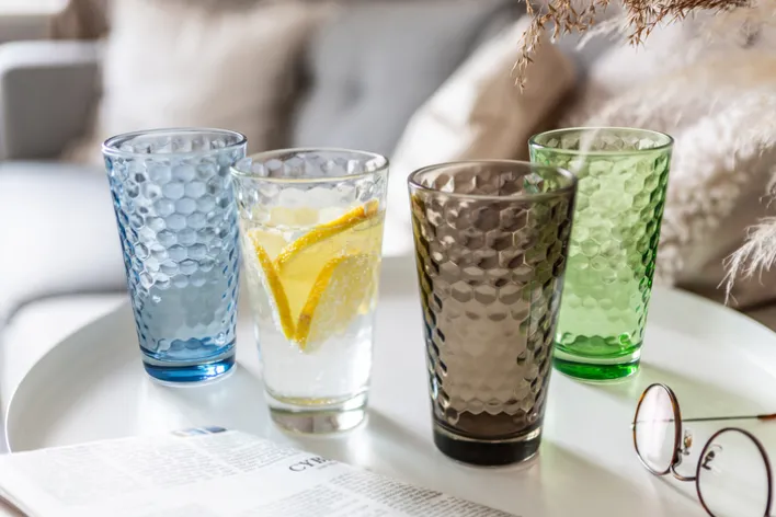 Ritzenhoff & Breker Longdrinkglas FAVO 6er Set 400 ml klar Glas