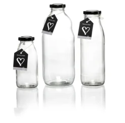 Ritzenhoff & Breker Milchflasche MARA 500 ml rund Glas