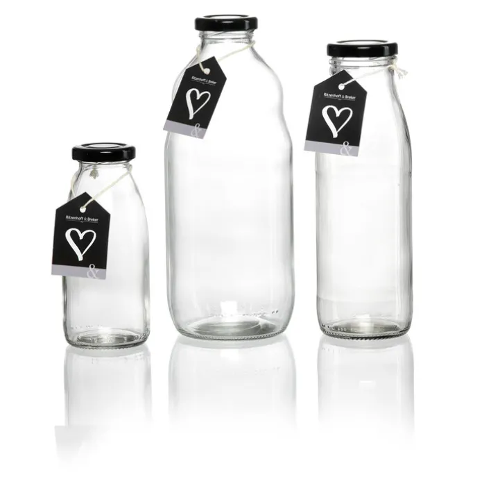 Ritzenhoff & Breker Milchflasche MARA 500 ml rund Glas