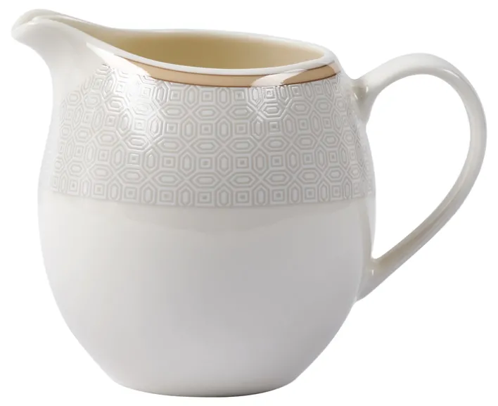 Ritzenhoff & Breker Milchkännchen GEO Porzellan beige